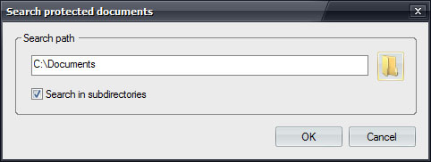 Search for protected MS Word documents